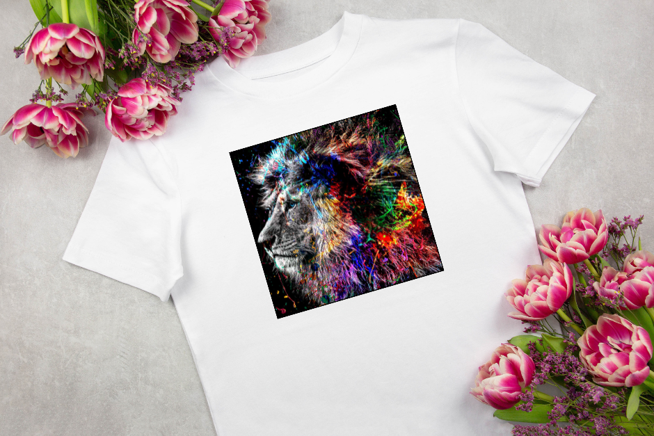 Colorful Lion Tee