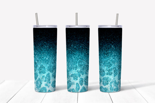 Ombre Cheetah Tumbler