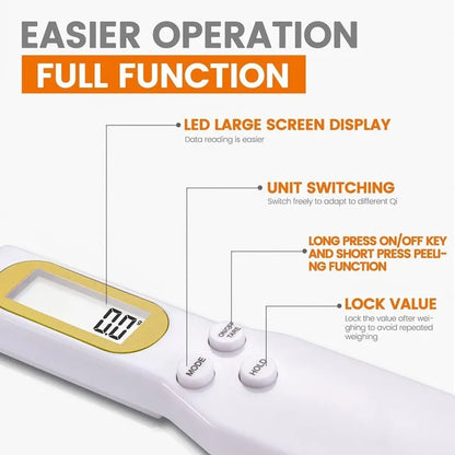 Electronic Kitchen Scale Spoon