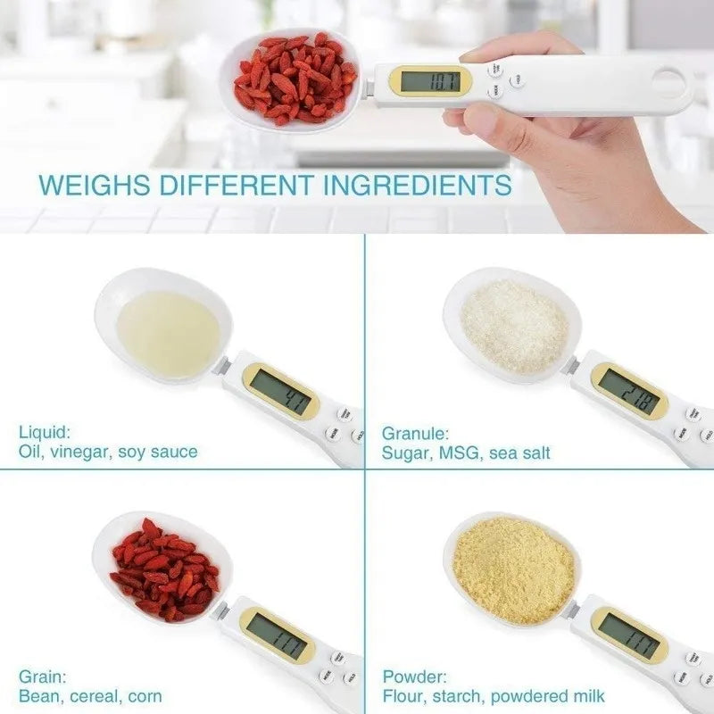 Electronic Kitchen Scale Spoon