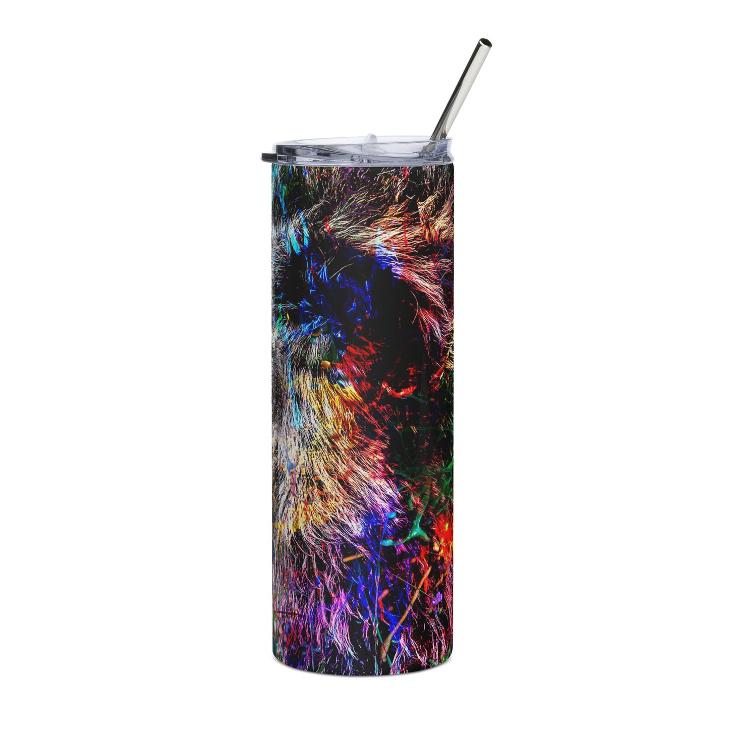 Colorful Lion Tumbler